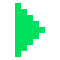 flèche pixelisée